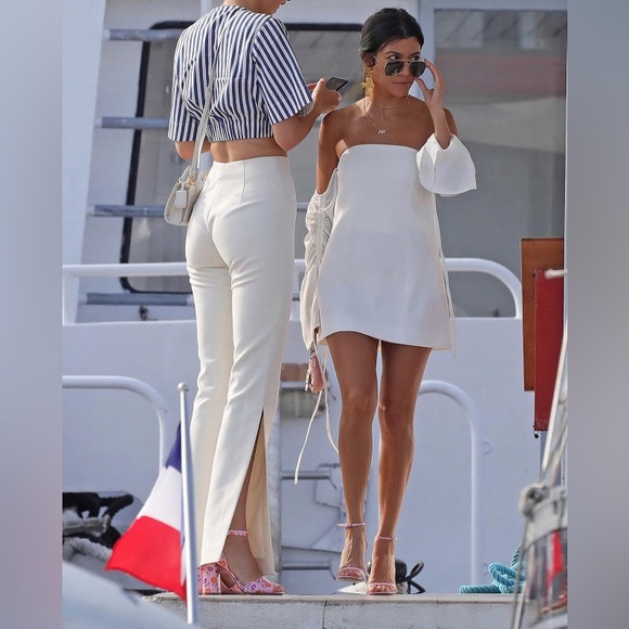 C/MEO COLLECTIVE Right Kind of Madness Off-the-shoulder mini dress - Picture 4 of 7